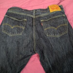 Levi's Men's Dark Blue Relaxed Jeans